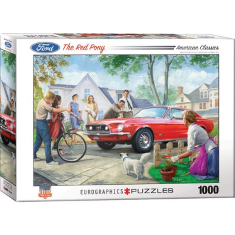Eurographics 1000pc – The Red Pony by Nestor Taylor Puzzle