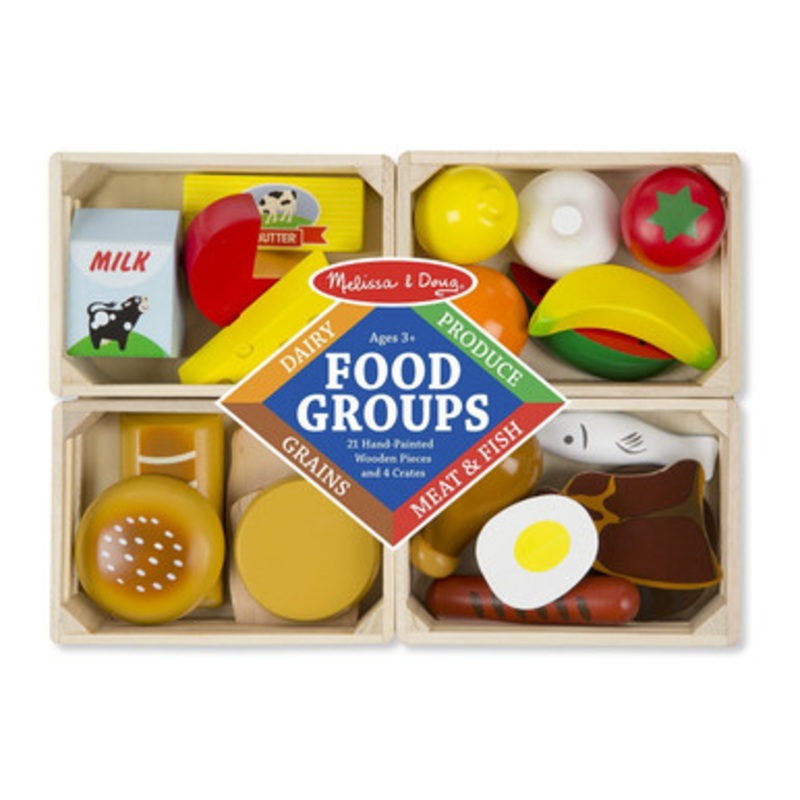 Melissa & Doug – Food Groups  24 pieces