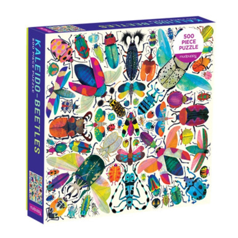 Mudpuppy 500pc -Kaleido Beetles Puzzle