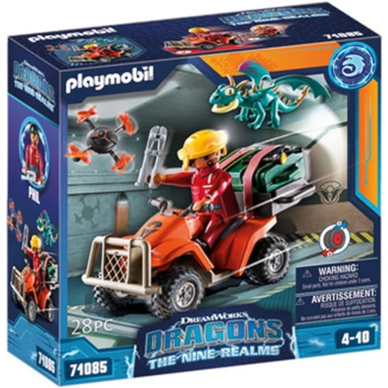 Playmobil Dragons – The Nine Realms: Icaris Quad with Phil | 71085