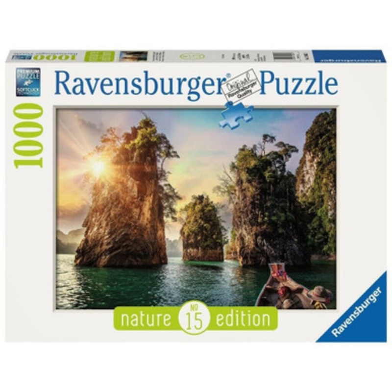 Ravensburger 1000pc Panorama- Nature Edition No.15 The Rocks in Cheow, Thailand Puzzle