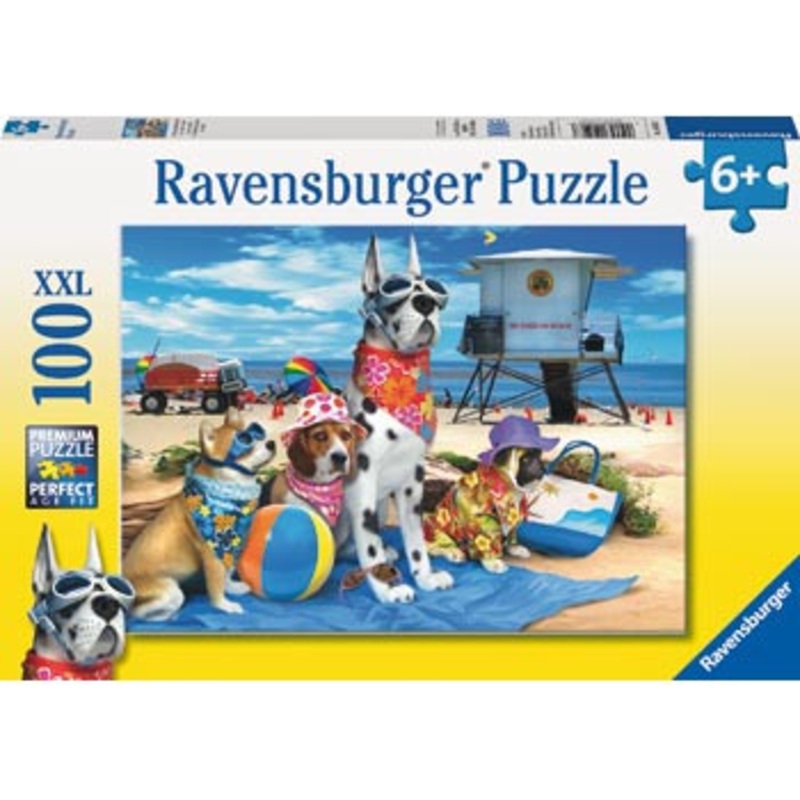 Ravensburger 100pc – No Dogs On The Beach Puzzle