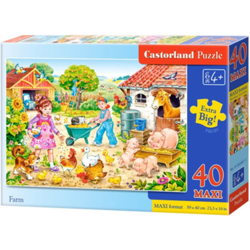 Castorland – 40pc Maxi Puzzle – Farm