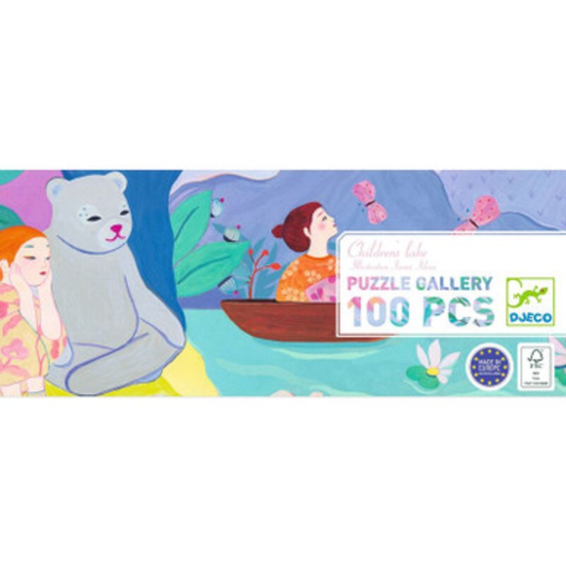 Djeco Gallery Puzzle 100pc – Children’s Lake