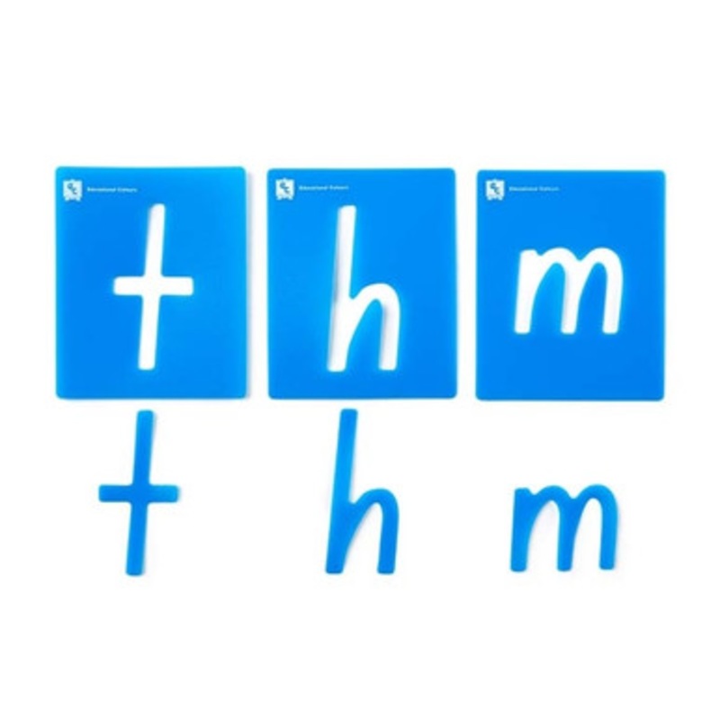 Educational Colours – Stencils Alphabet Lower Case NSW & ACT (set of 26)