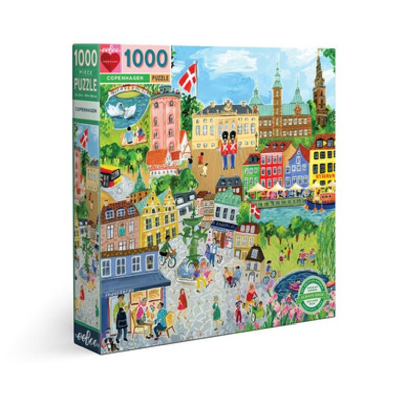 eeBoo 1000pc – Copenhagen Puzzle