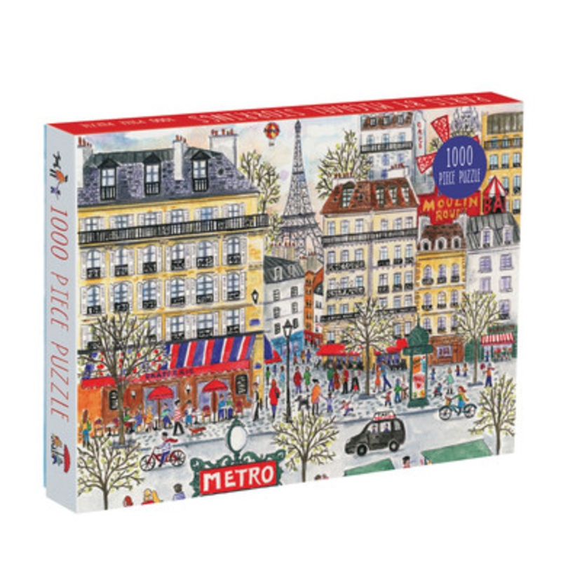 Galison 1000pc – Paris Puzzle by Michael Storrings
