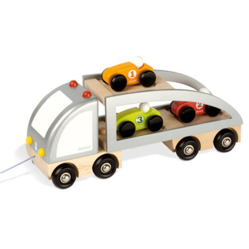 Janod Pullalong Car Transporter