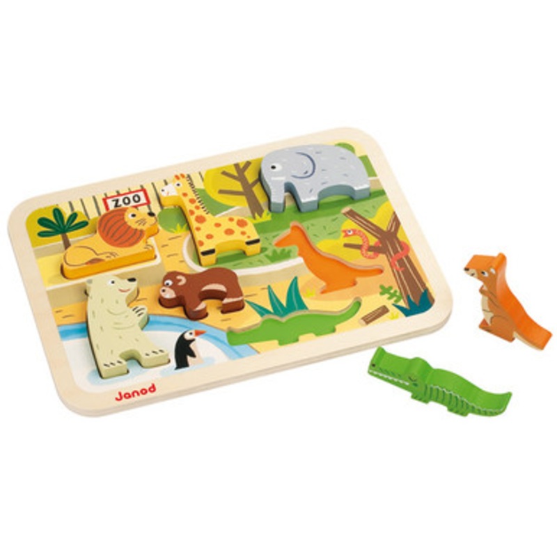 Janod – Zoo Chunky Puzzle