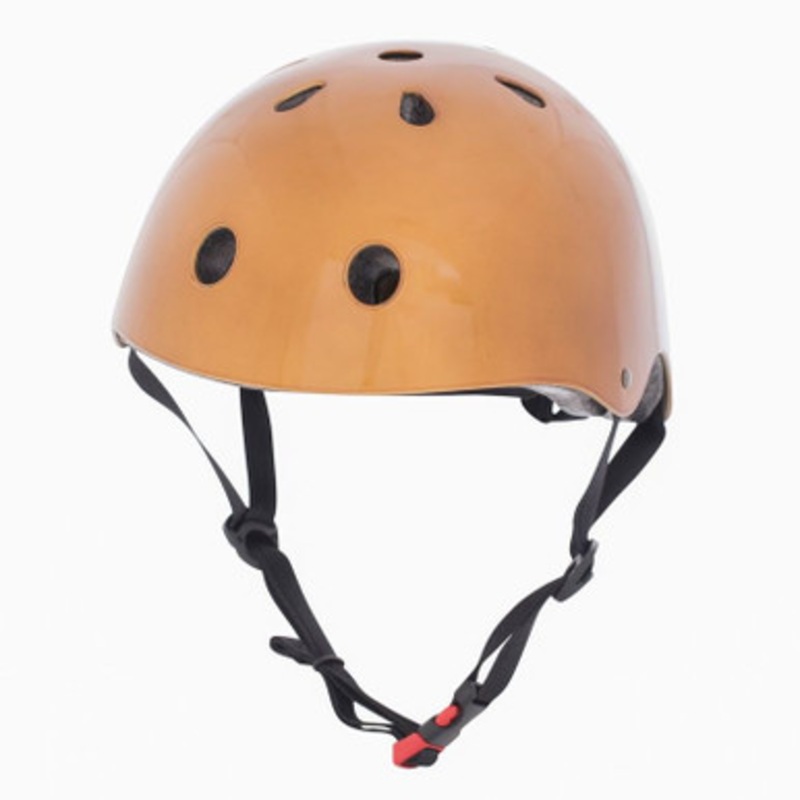 Kiddimoto Golden Egg Metallic Small Helmet