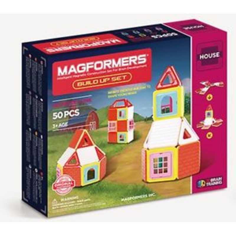 Magformers Build Up Houses Set 50 pce
