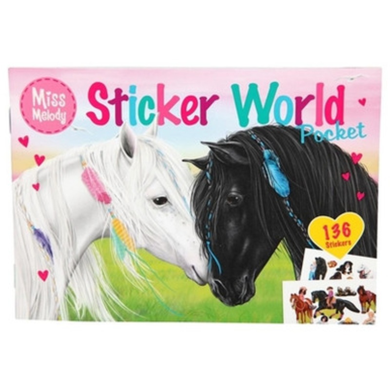 Miss Melody – Sticker World Pocket Activity Book