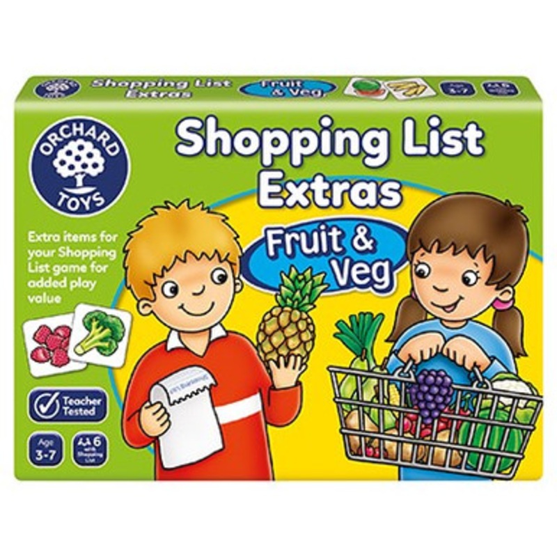 Orchard Toys – Shopping List Booster – Fruit & Vegetables