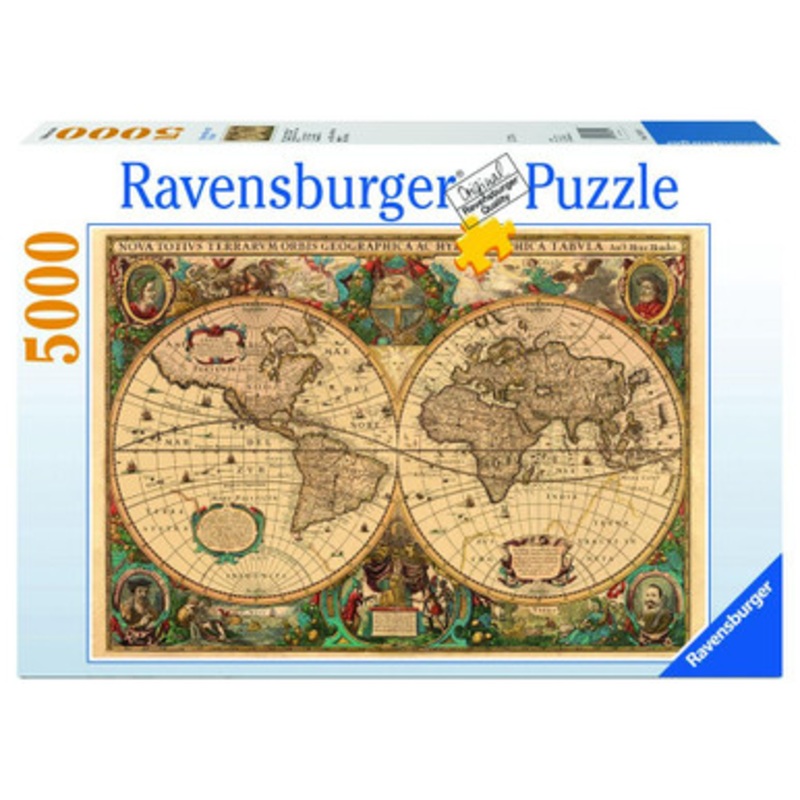 Ravensburger 5000pc – Historical World Map Puzzle