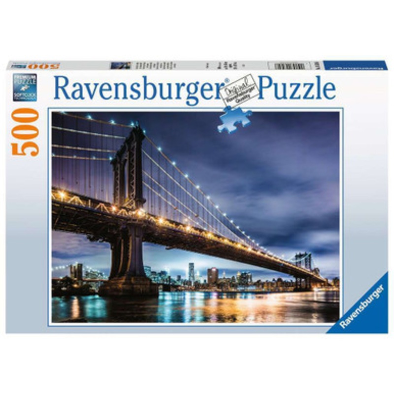 Ravensburger 500pc – New York – The City that Never Sleeps Puzzle