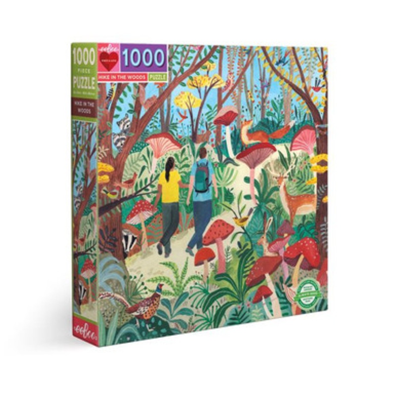 eeBoo 1000pc – Hike in the Woods Puzzle