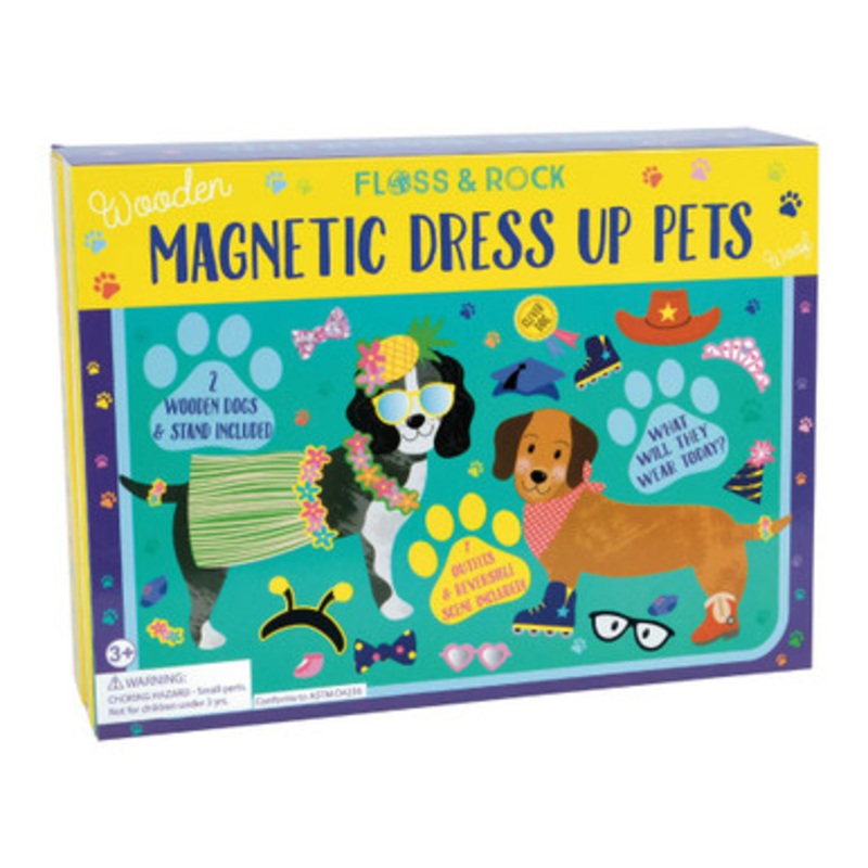 Floss & Rock – Wooden magnetic Dress Up – Pets