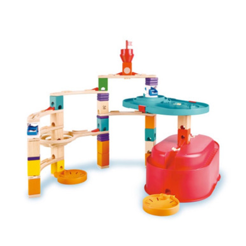 Hape – Quadrilla Stack Track Bucket Set