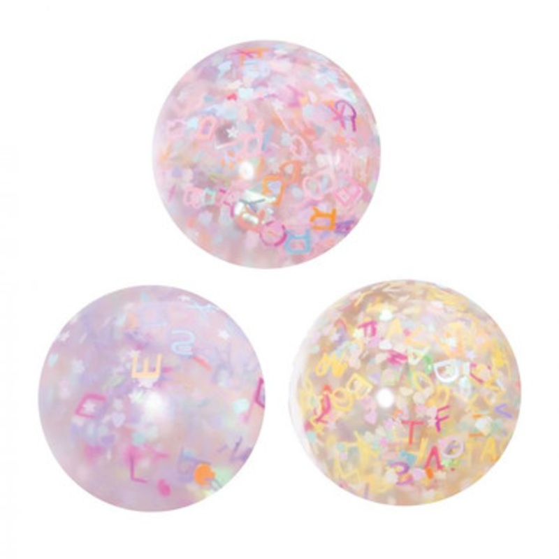 IS GIFT – Alphabetti Confetti Squish-a-Ball (Assorted)