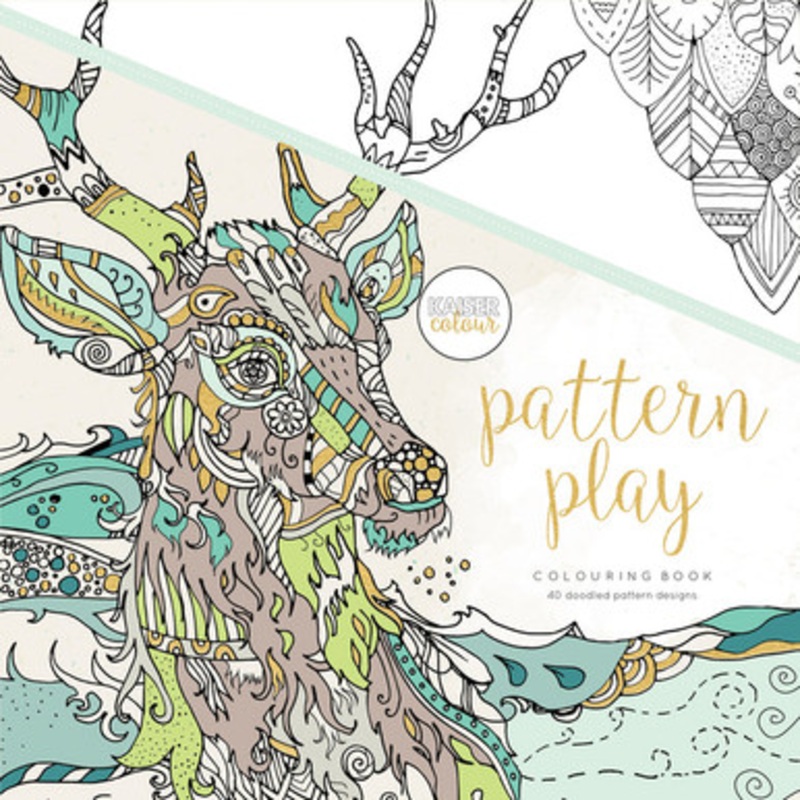 Kaisercolour – Colouring Book – Pattern Play