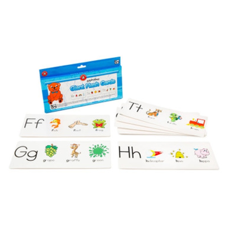 Learning Can Be Fun – Alphabet Giant Flash Cards