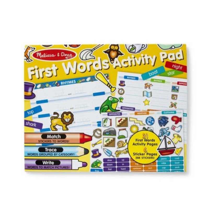 Melissa & Doug – First Words Activity Pad