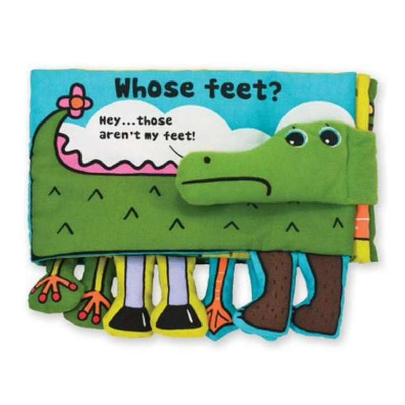 Melissa & Doug – Whose Feet Soft Book