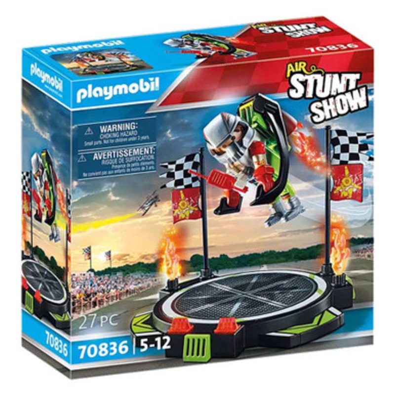 Playmobil Stunt Show – Air Stunt Show Stuntman with Jetpack 70836