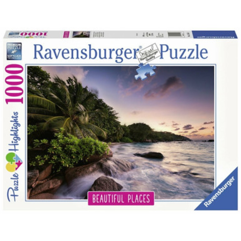 Ravensburger 1000pc – Praslin Island, Seychelles