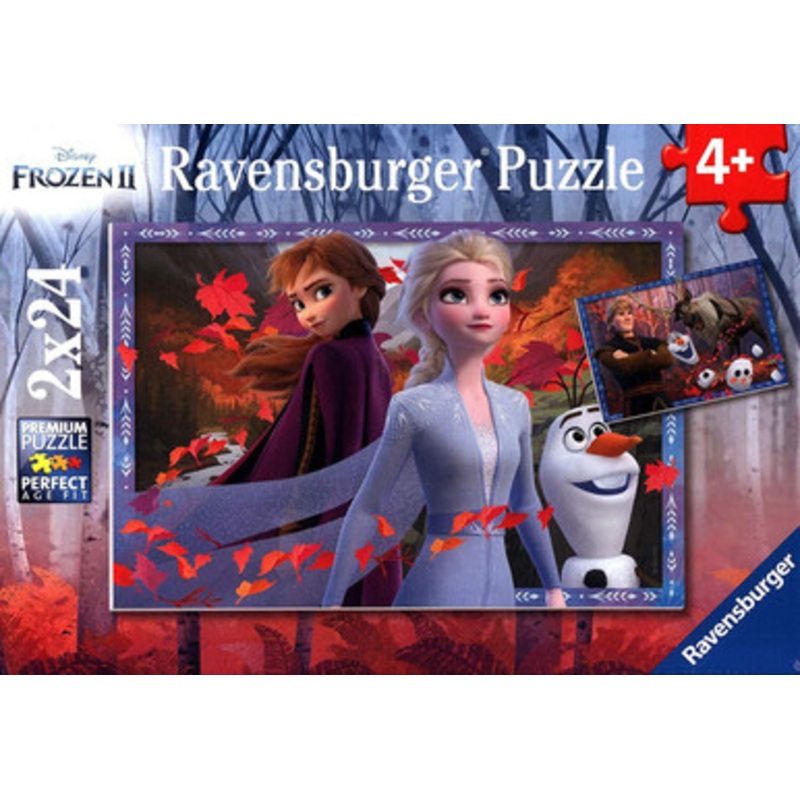 Ravensburger 2x24pc – Frosty Adventures Puzzle