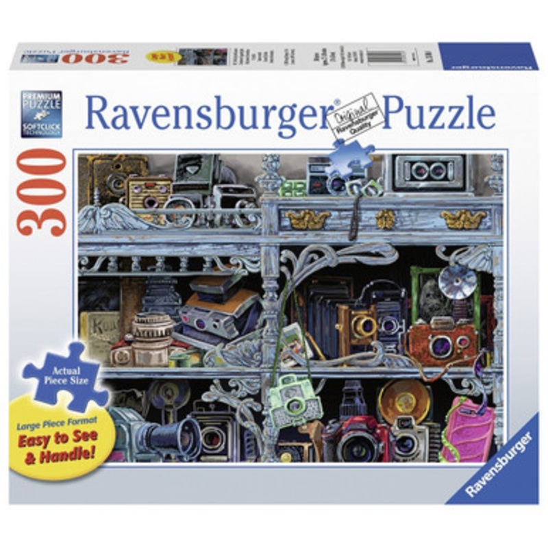 Ravensburger 300pc – Camera Evolution Large Format Puzzle