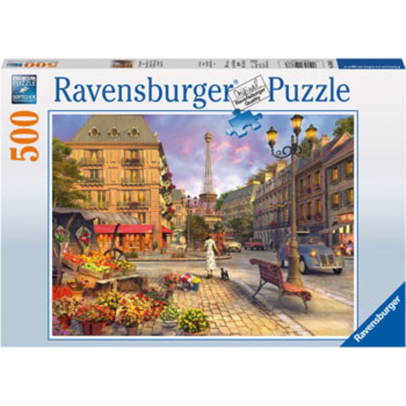 Ravensburger 500pc – A Walk Through Paris Puzzle
