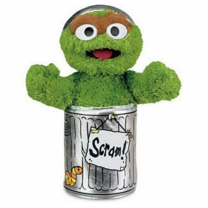 Sesame Street – Oscar the Grouch Soft Toy 25cm