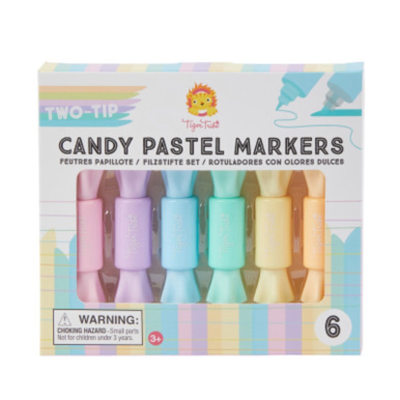 Tiger Tribe – Two Tip Candy Pastel Markers