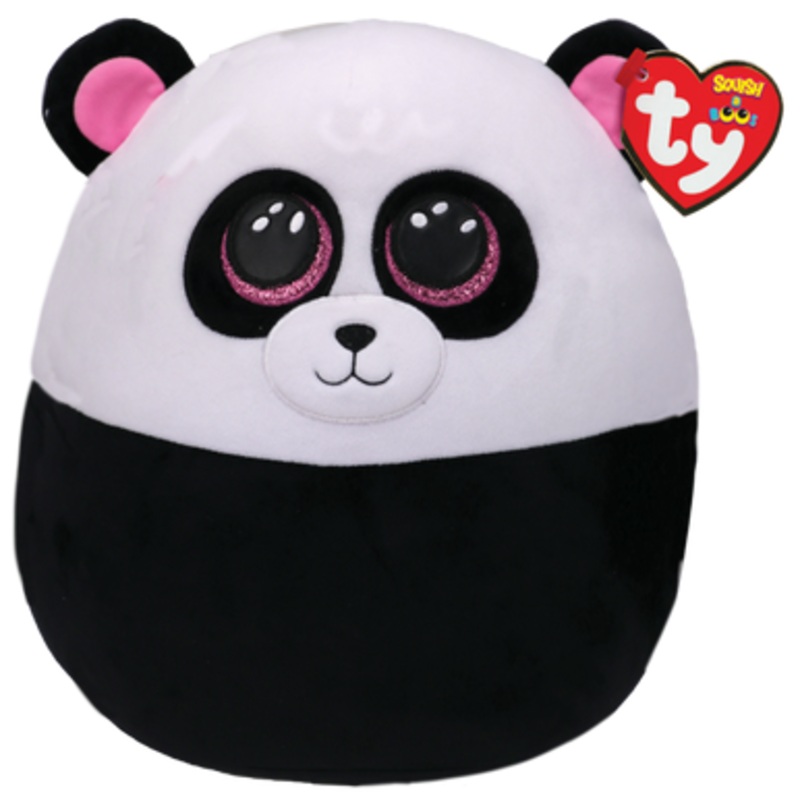 TY Squishy Beanies – Bamboo the Panda Small 25cm