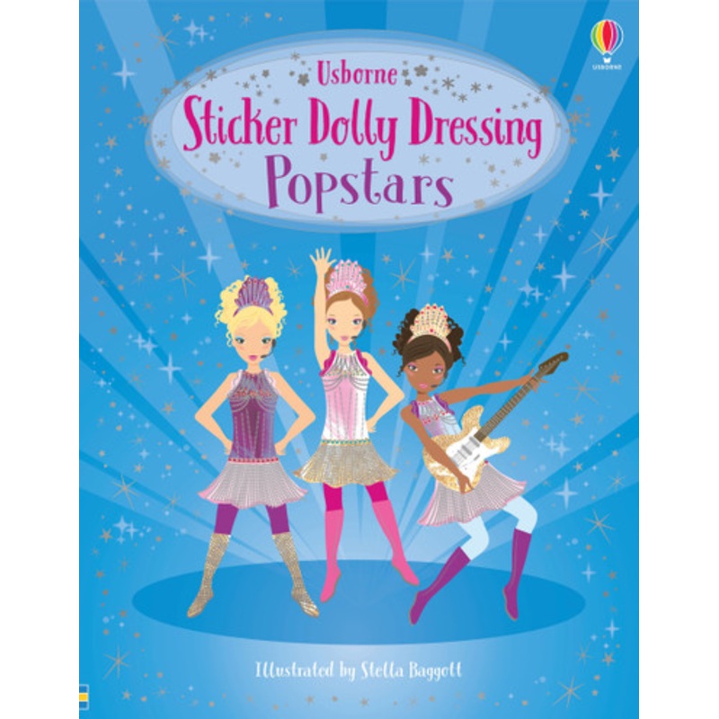 Usborne – Sticker Dolly Dressing –  Popstars