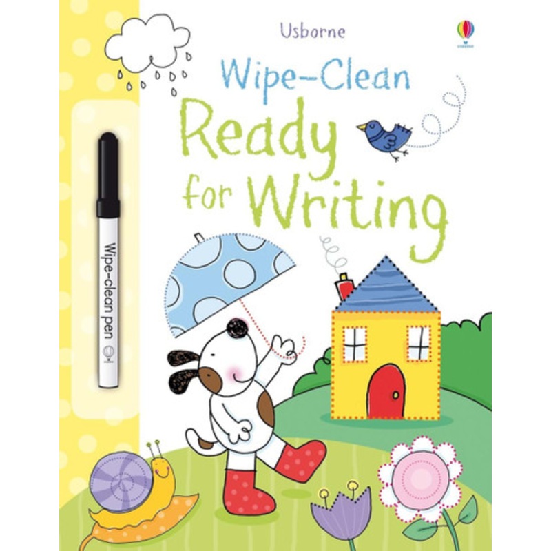 Usborne Wipe-Clean Ready for Writing Book