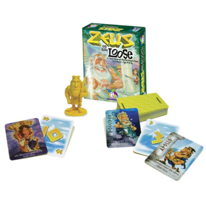 Zeus On The Loose – A Card Game Of Mythic Proportions – by Gamewright