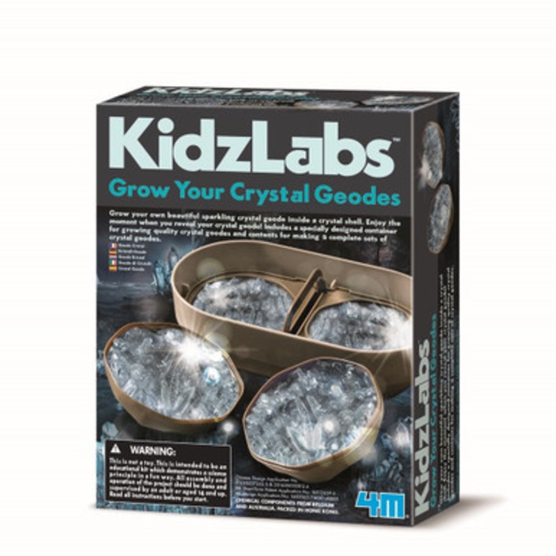 4M – KidzLabs – Crystal Geode Growing Kit