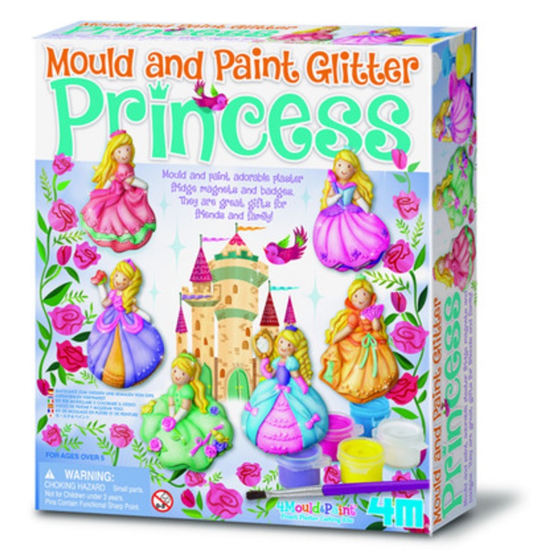 4M – Mould & Paint – Glitter Princess