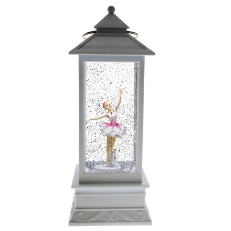 Cotton Candy – White Lantern with Ballerina