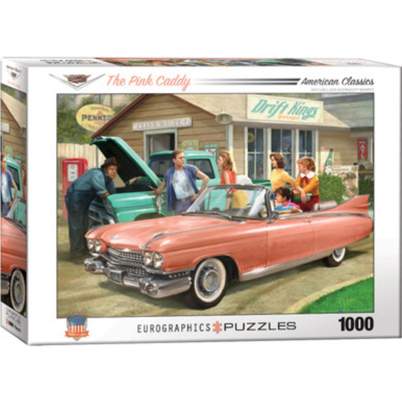 Eurographics 1000pc – The Pink Caddy Puzzle