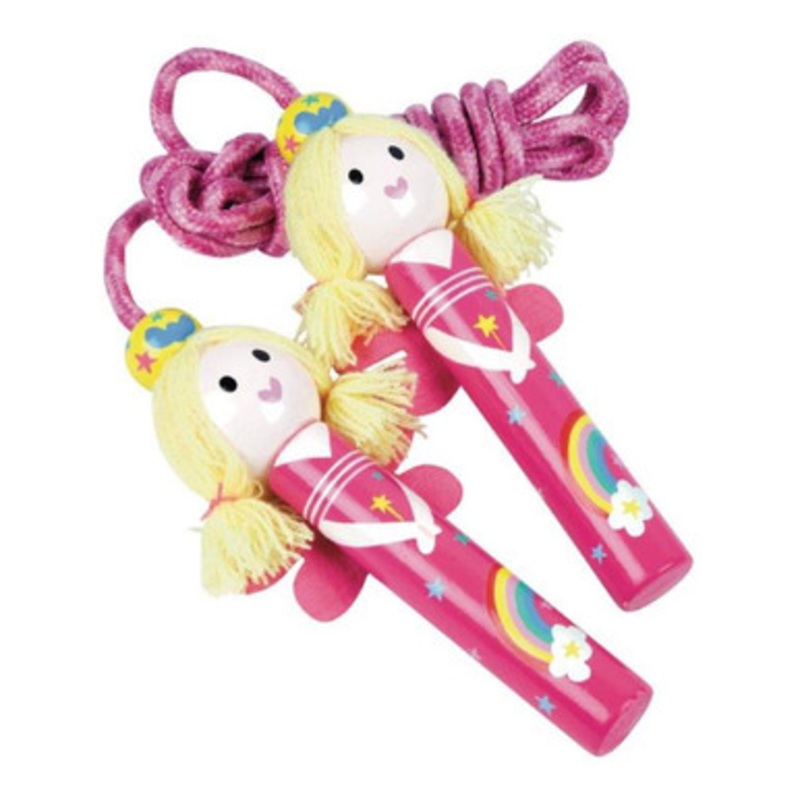 Floss & Rock Skipping Rope – Rainbow Fairy