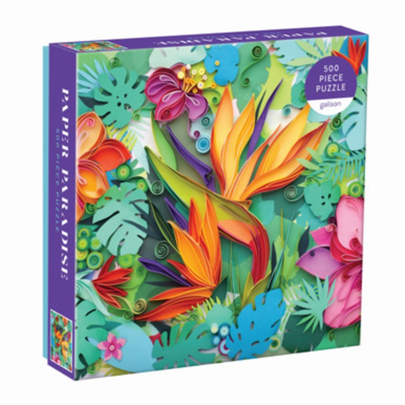 Galison 500pc – Paper Paradise Puzzle