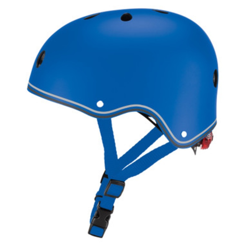 Globber Helmet with Flashing LED Light – NAVY BLUE – XXS/XS (46-51cm)