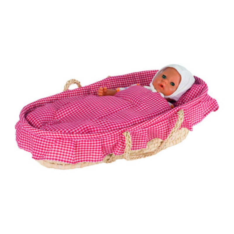 GOKI – Doll’s Carry Cradle – Red