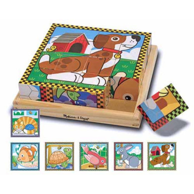 Melissa & Doug – Pets Cube Puzzle