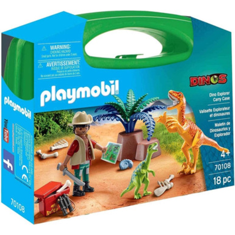 Playmobil Family Fun – Dino Explorer Carry Case 70108