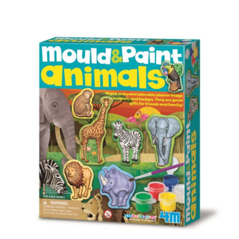 4M – Mould & Paint – Wildlife Animals