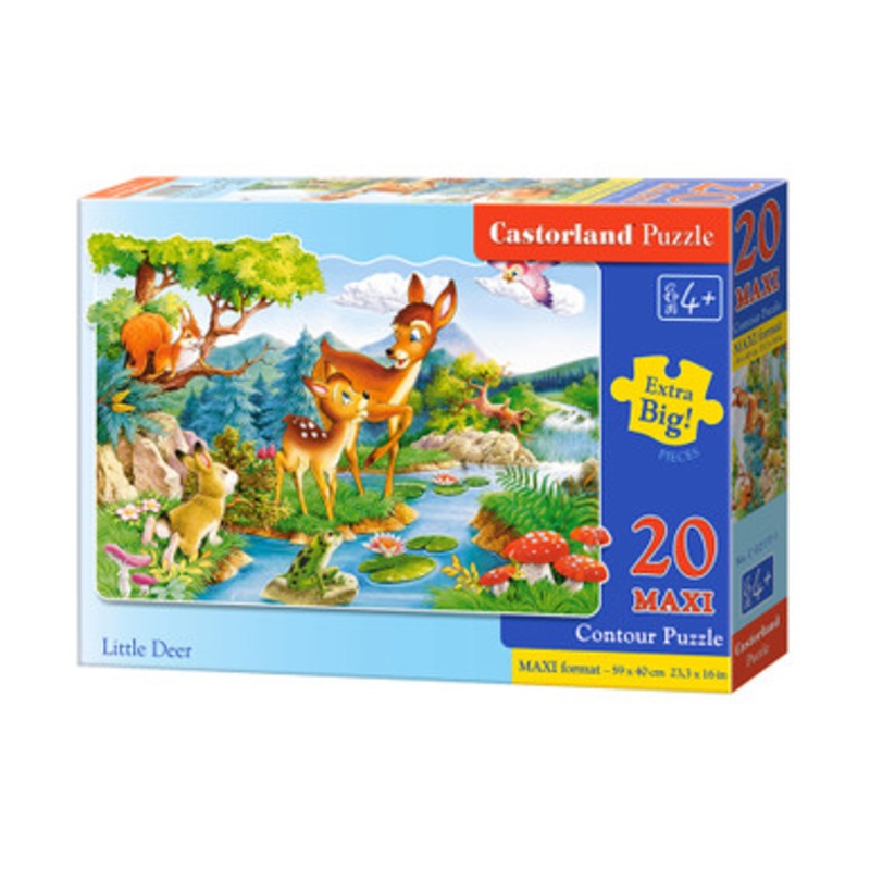Castorland –  20pc Maxi Puzzle – Little Deer